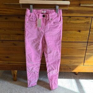 NWT Crewcuts Corduroy Pink Kids Jeans